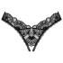 Obsessive Donna Dream - Spitze offener Tanga (schwarz) - M/L