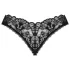 Obsessive Donna Dream - Spitze offener Tanga (schwarz) - XL/XXL