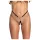 Cottelli - Offener Stringtanga mit Glitzerstein - Schwarz (S-L)