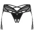 Obsessive Dominna - Straps-Strumpfhalter (Schwarz) - L/XL