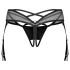Obsessive Dominna - Straps-Strumpfhalter (Schwarz) - L/XL