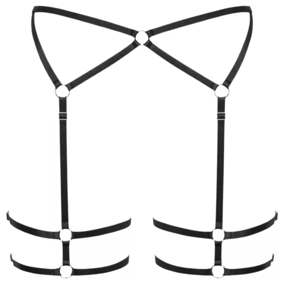 Cottelli - zarter Körper-Gurt (schwarz)