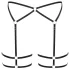 Cottelli - zarter Körper-Gurt (schwarz)