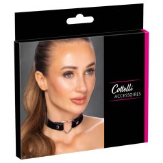 Cottelli - Herz-Halsband (schwarz)