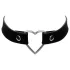 Cottelli - Herz-Halsband (schwarz)