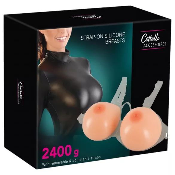 Cottelli - Silikon-Push-Up Brustprothesen (2x1200g)