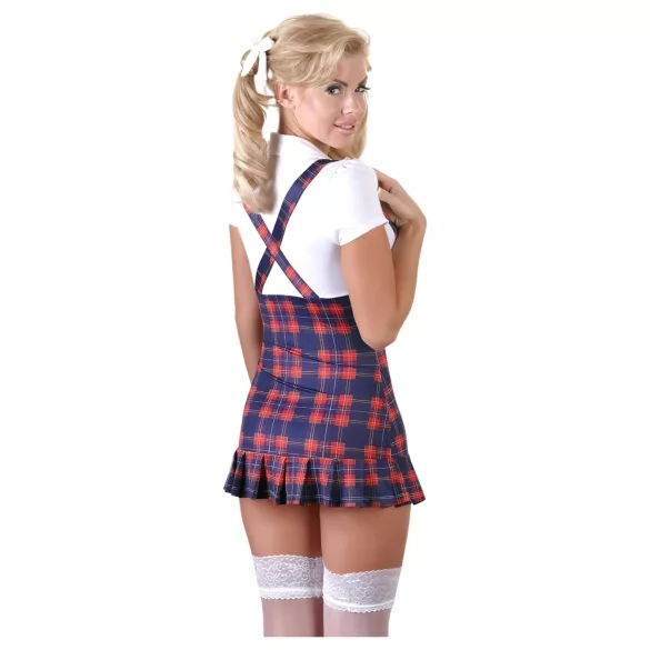 Cottelli - Kariertes Schulmädchen-Set, sexy Kostüm