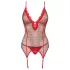 Obsessive Jollymore - Weihnachtliches Dessous-Set - XL/XXL