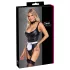 Cottelli - Dienstmädchen-Body mit Schürze (schwarz)