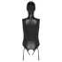 Bad Kitty - Offener Body & Sauggesicht (Schwarz) - XL
