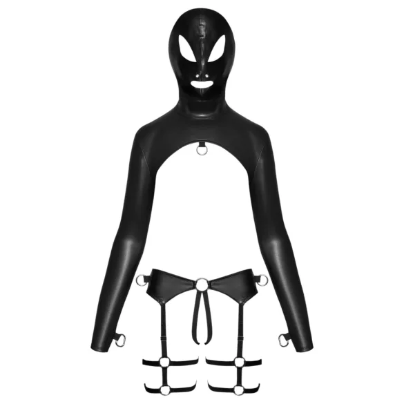 Bad Kitty - BDSM Dessous-Set (schwarz) - L