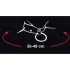 Bad Kitty - Herz Halsband & Metall-Leine (Schwarz)