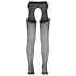 Cottelli - offene (crotchless) Strumpfhose (schwarz)