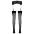 Cottelli - Rückennaht-Strumpfhose mit hohem Fersenabschluss (schwarz) - 2