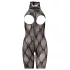 NO:XQSE - Spitze Catsuit mit offenem Brustbereich - XL/XXL