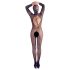 Mandy Mystery - Ganzkörper-Netz Catsuit mit Maske - Schwarz (S-L)