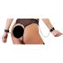 Cottelli Bondage - Offener Body mit Ketten (schwarz) - XL