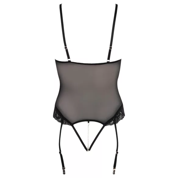 Cottelli Bondage - Metallringe Body & Handfesseln (schwarz) - XL
