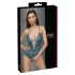 Cottelli - Schnür-Body aus Spitze, offen (grün) - XL