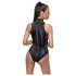 Cottelli Party - Schlangenhautmuster Body (schwarz) - L