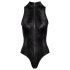 Cottelli Party - Schlangenhautmuster Body (schwarz) - L