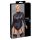 Cottelli Bondage Plus Size - Body mit Spitzärmeln (schwarz)