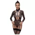 Cottelli - transparenter Riemenbody (schwarz) - M