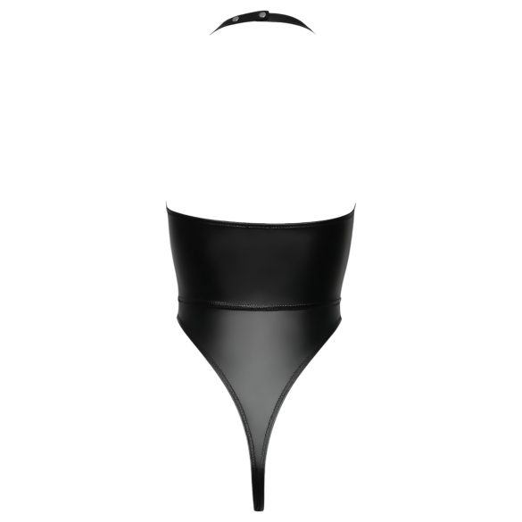 Cottelli Party - Glänzender Neckholder-Body (Schwarz) - M