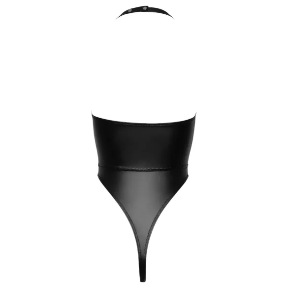 Cottelli Party - Glänzender Neckholder-Body (Schwarz) - M