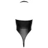 Cottelli Party - Glänzender Neckholder-Body (Schwarz) - M