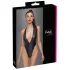 Cottelli Party - Glänzender Neckholder-Body (Schwarz) - L