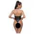 Cottelli Party - Glänzender Neckholder-Body (Schwarz) - L
