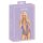 Küssbarer Neckholder-Body aus Spitze (Lila) - L/XL