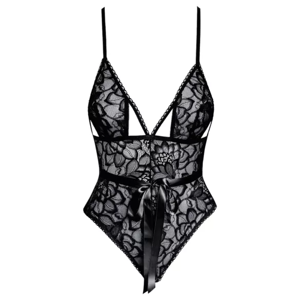 Kissable - Spitzebody (schwarz) - L/XL