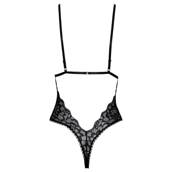 Kissable - Spitzebody (schwarz) - L/XL