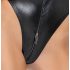 Noir - Body mit Schlangenleder-Print (Schwarz) - M