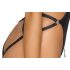 Cottelli Party - Body mit Kragen (schwarz) - M/L