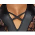 Cottelli Party - Blumenmuster-Body (schwarz)