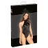 Noir - glänzender Neckholder-Body (schwarz) - XL