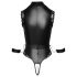 Cottelli Bondage - Verführerischer Ouvert-Body mit offenem Design (schwarz)