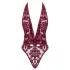 Noir Kink Royal - Transparenter Body (Rot) - M