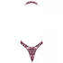 Noir Kink Royal - Transparenter Body (Rot) - M