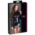 Cottelli - Glänzendes Minikleid mit langen Ärmeln (schwarz) - M