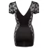 Cottelli - Schleifen und Spitze Kleid (schwarz)