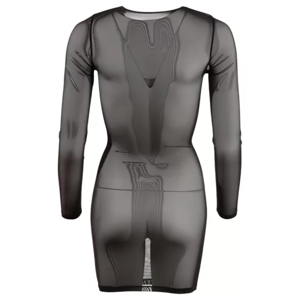 Cottelli - Transparenz-Kleid (schwarz) - XL