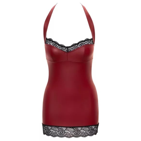 Cottelli - glänzendes Minikleid (rot) - XL