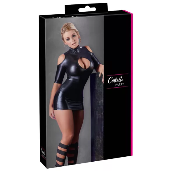 Cottelli - Schulterfreies Partykleid (Schwarz) - L