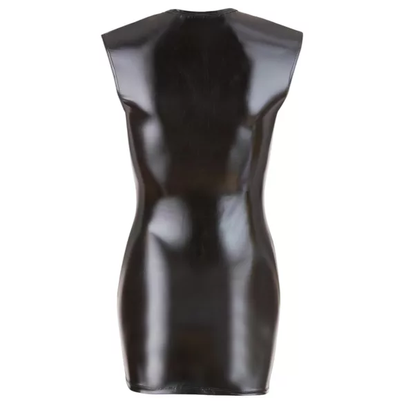 Cottelli - Ärmelloses, glänzendes Partykleid (Schwarz)