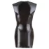 Cottelli - Ärmelloses, glänzendes Partykleid (Schwarz)