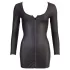 Cottelli - Partykleid mit Strassreißverschluss (schwarz)
